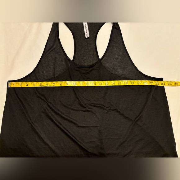 Athleta, tissue weight black tank, 2XL - Picture 6 of 8